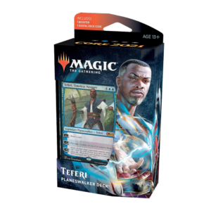 Magic The Gathering Teferi Timeless Voyager Planeswalker Deck | Core Set 2021 (M21) | 60 Card Starter Deck